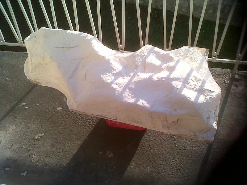 relief 1ere couche de bandes