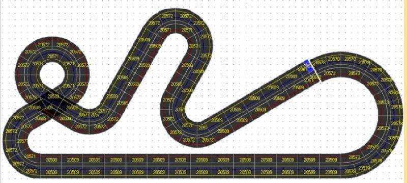 trac&eacute; du circuit