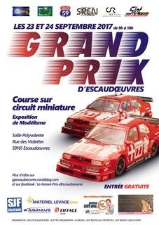 affiche GP Escaudoeuvres affiche GP Escaudoeuvres