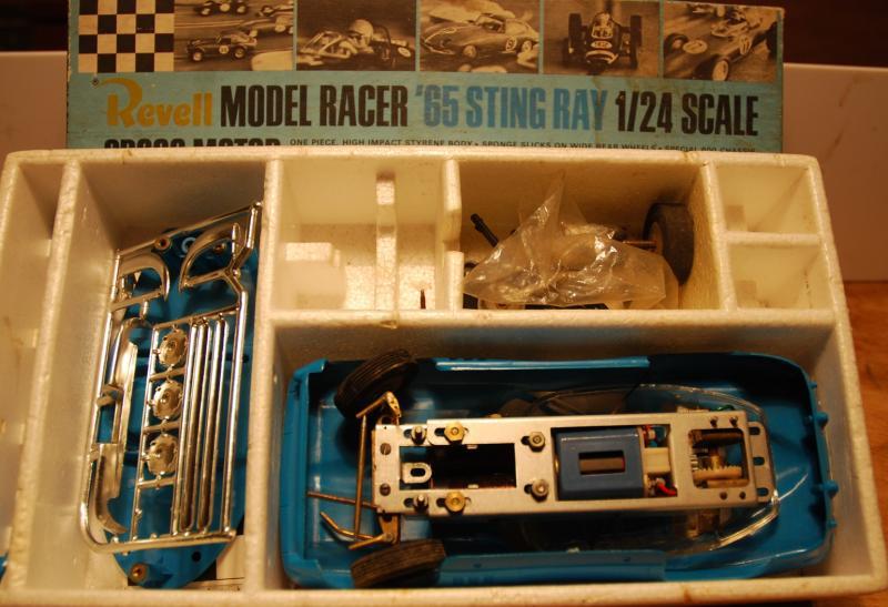 Corvette Revell int&eacute;rieur boite