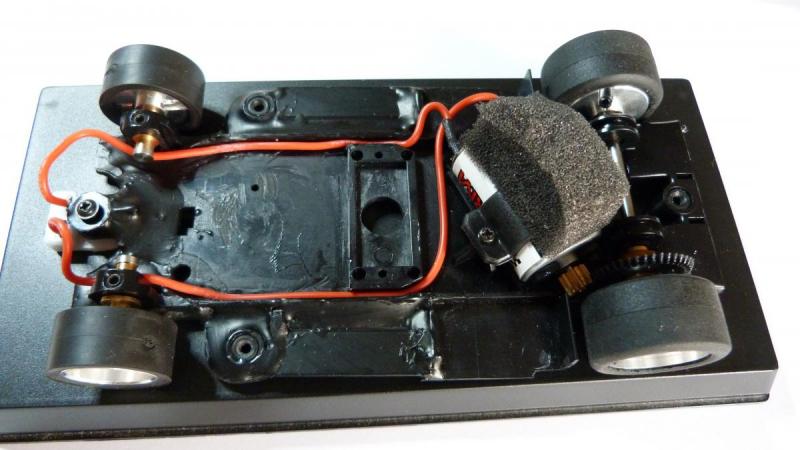 châssis avec demis axes à l'avant