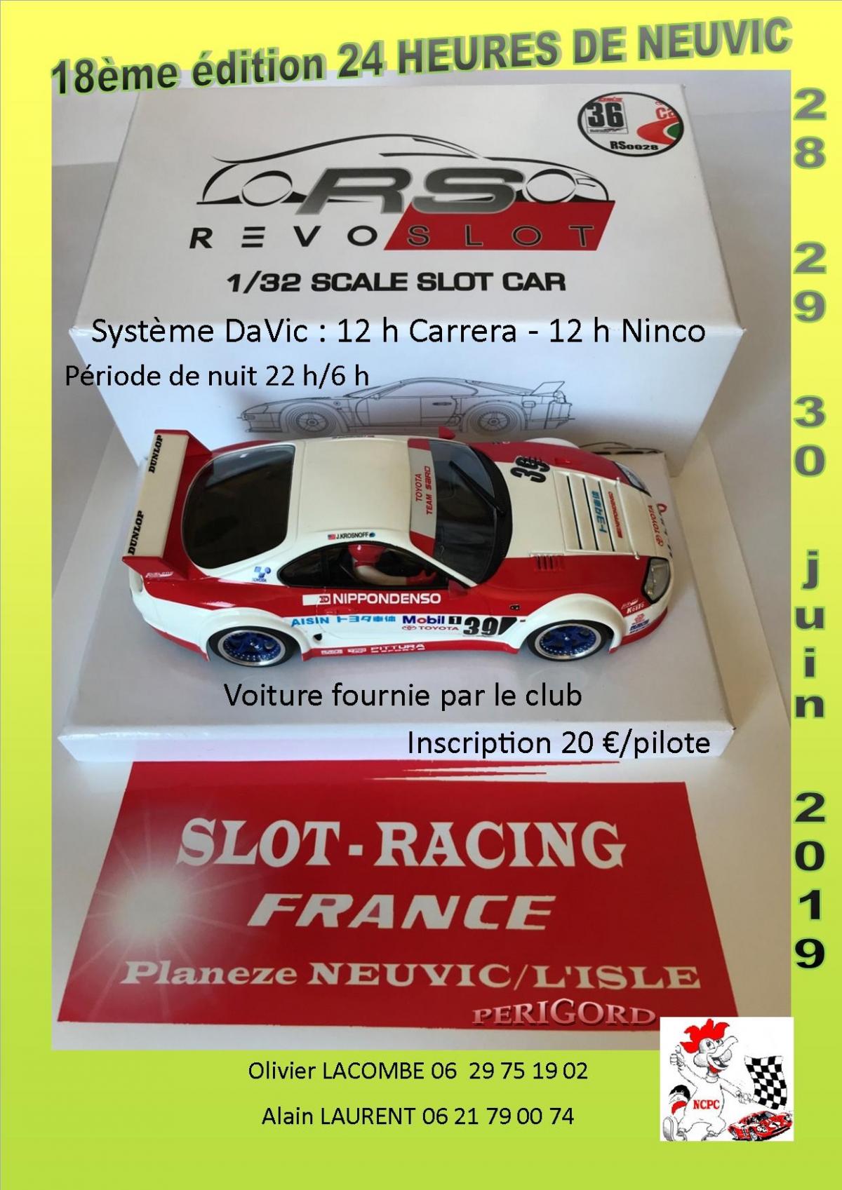 18ème EDITION DES 24 H DE NEUVIC