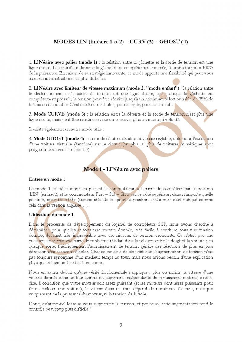 Manuel en français Poignée SLOT IT SCP-2 page 9/23